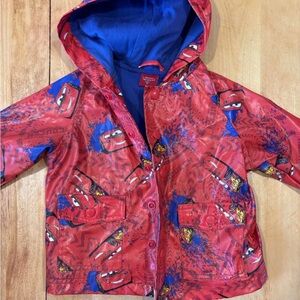 Lightening McQueen Cars raincoat 2T